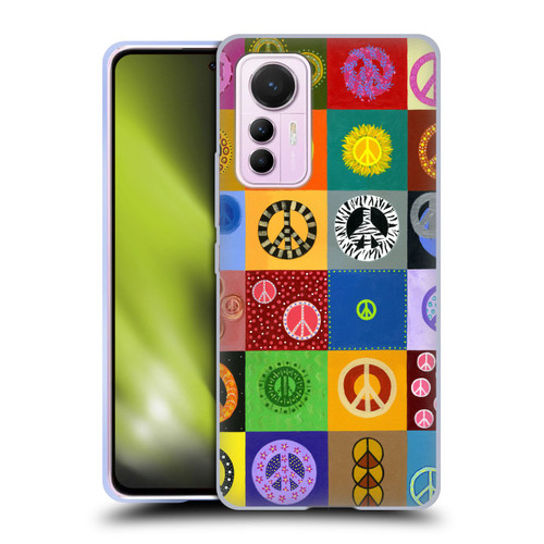 Suzan Lind Colours & Patterns Peace Quilt Soft Gel Case for Xiaomi 12 Lite