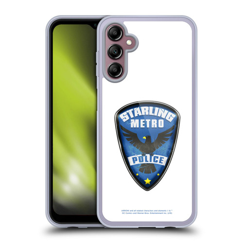 Arrow TV Series Graphics Starling Police Badge Soft Gel Case for Samsung Galaxy A14 5G