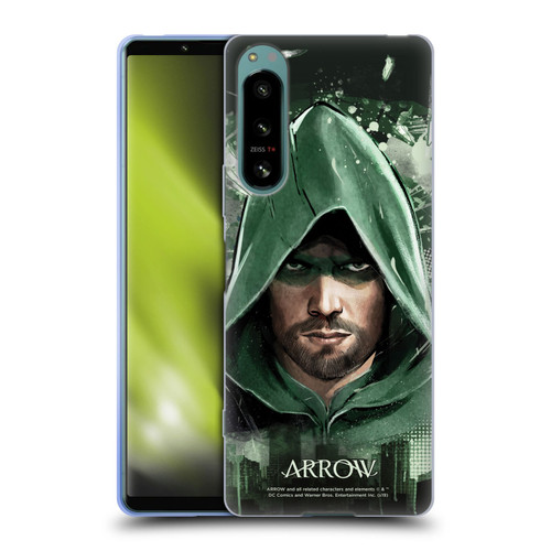 Arrow TV Series Graphics Oversized Soft Gel Case for Sony Xperia 5 IV