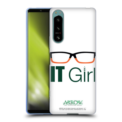 Arrow TV Series Graphics Felicity Smoak IT Girl Soft Gel Case for Sony Xperia 5 IV
