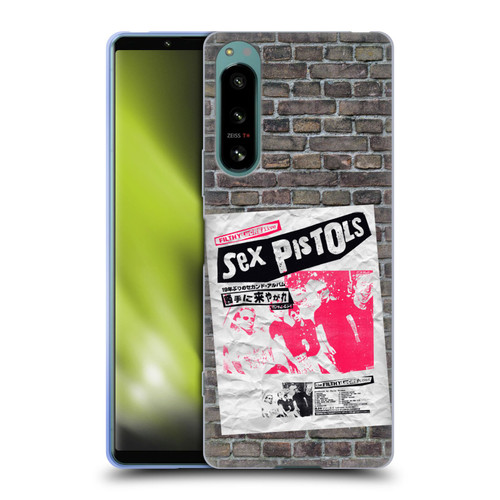 Sex Pistols Band Art Filthy Lucre Japan Soft Gel Case for Sony Xperia 5 IV