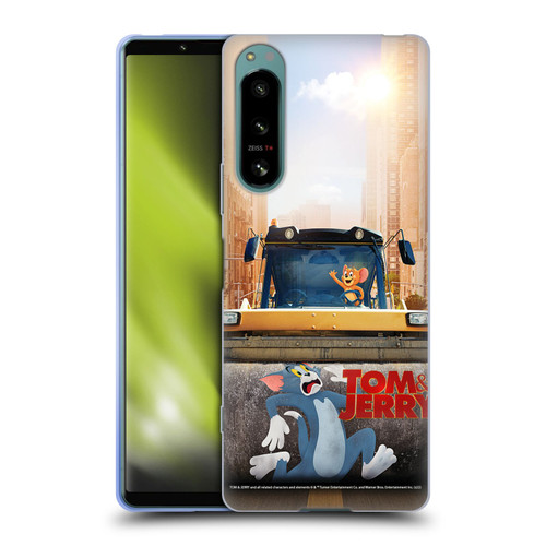 Tom And Jerry Movie (2021) Graphics Rolling Soft Gel Case for Sony Xperia 5 IV