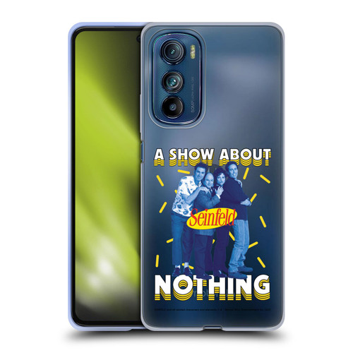 Seinfeld Graphics A Show About Nothing Soft Gel Case for Motorola Edge 30
