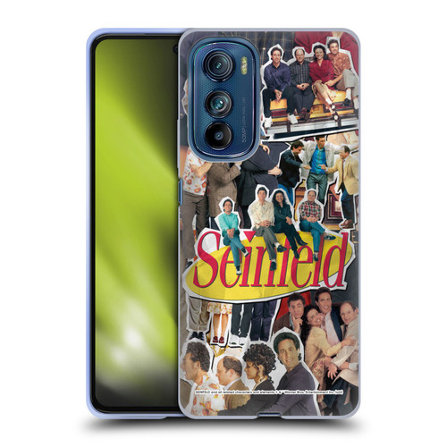 Seinfeld Graphics Collage Soft Gel Case for Motorola Edge 30