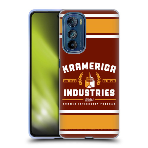 Seinfeld Graphics Kramerica Industries Soft Gel Case for Motorola Edge 30