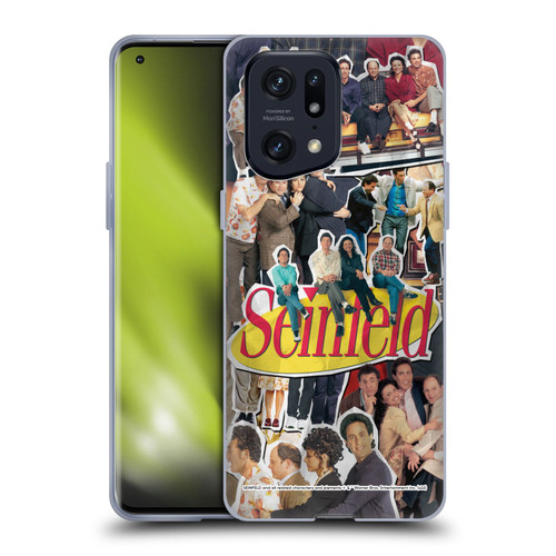 Seinfeld Graphics Collage Soft Gel Case for OPPO Find X5 Pro