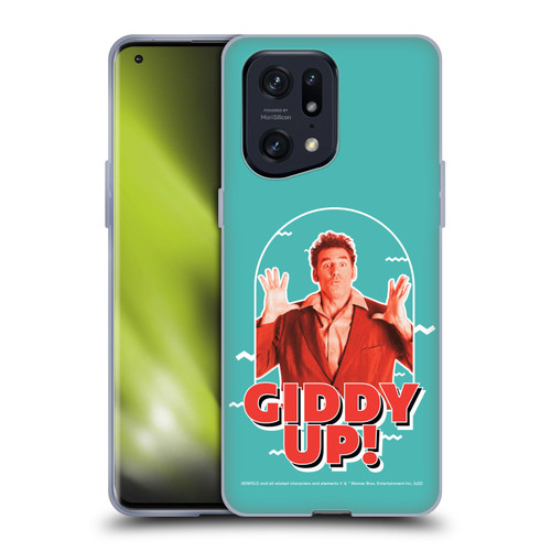 Seinfeld Graphics Giddy Up! Soft Gel Case for OPPO Find X5 Pro