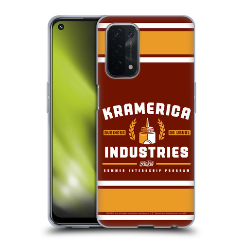 Seinfeld Graphics Kramerica Industries Soft Gel Case for OPPO A54 5G