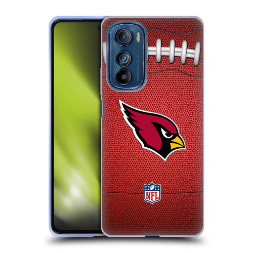 NFL Arizona Cardinals Graphics Football Soft Gel Case for Motorola Edge 30