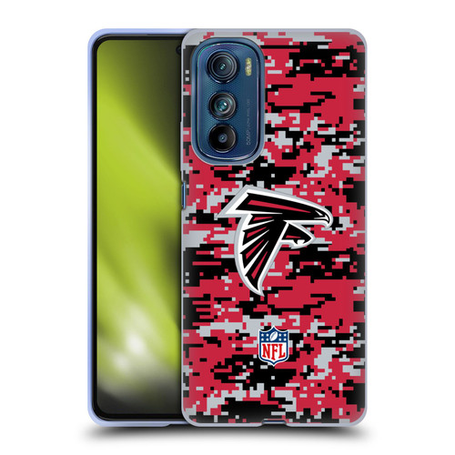 NFL Atlanta Falcons Graphics Digital Camouflage Soft Gel Case for Motorola Edge 30