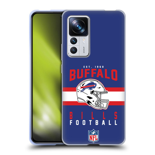 NFL Buffalo Bills Graphics Helmet Typography Soft Gel Case for Xiaomi 12T Pro