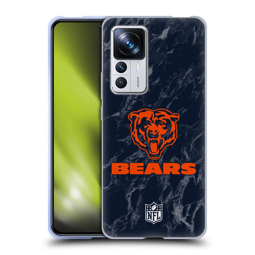 NFL Chicago Bears Graphics Coloured Marble Soft Gel Case for Xiaomi 12T Pro