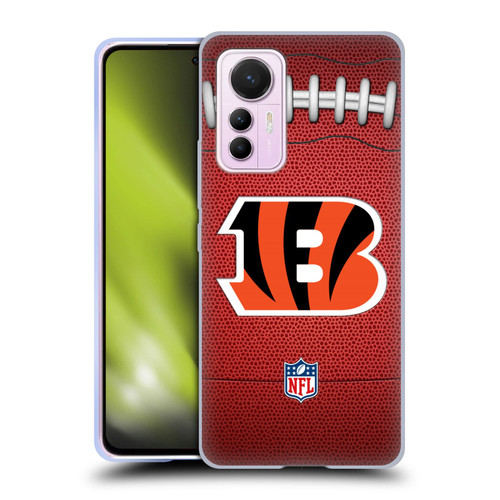 NFL Cincinnati Bengals Graphics Football Soft Gel Case for Xiaomi 12 Lite
