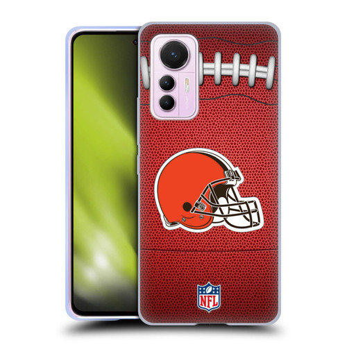 NFL Cleveland Browns Graphics Football Soft Gel Case for Xiaomi 12 Lite