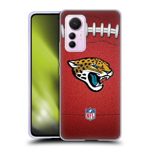 NFL Jacksonville Jaguars Graphics Football Soft Gel Case for Xiaomi 12 Lite
