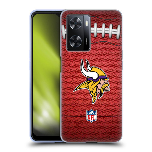 NFL Minnesota Vikings Graphics Football Soft Gel Case for OPPO A57s