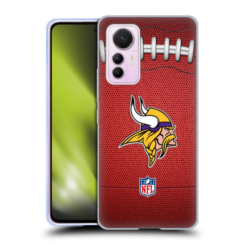 NFL Minnesota Vikings Graphics Football Soft Gel Case for Xiaomi 12 Lite