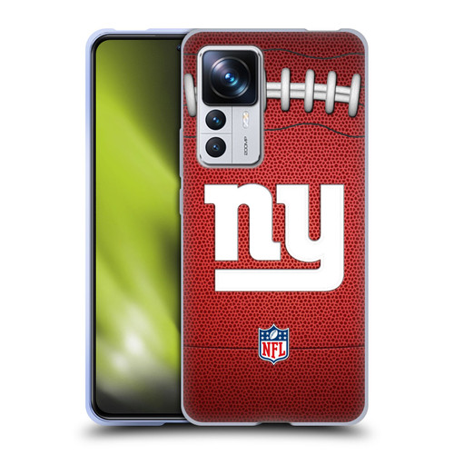 NFL New York Giants Graphics Football Soft Gel Case for Xiaomi 12T Pro