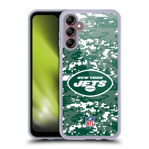 NFL New York Jets Graphics Digital Camouflage Soft Gel Case for Samsung Galaxy A14 5G