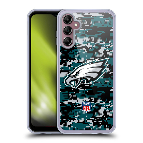 NFL Philadelphia Eagles Graphics Digital Camouflage Soft Gel Case for Samsung Galaxy A14 5G