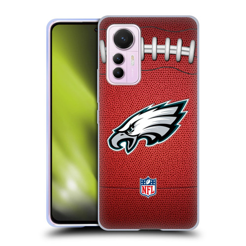 NFL Philadelphia Eagles Graphics Football Soft Gel Case for Xiaomi 12 Lite