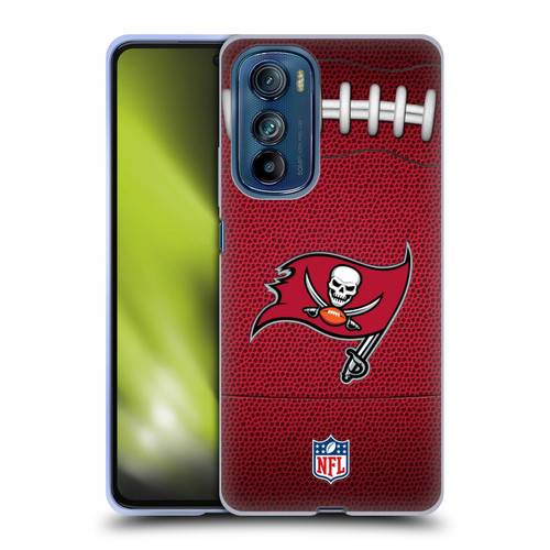 NFL Tampa Bay Buccaneers Graphics Football Soft Gel Case for Motorola Edge 30