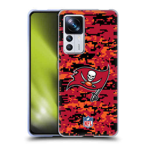 NFL Tampa Bay Buccaneers Graphics Digital Camouflage Soft Gel Case for Xiaomi 12T Pro