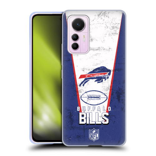 NFL Buffalo Bills Logo Art Banner Soft Gel Case for Xiaomi 12 Lite