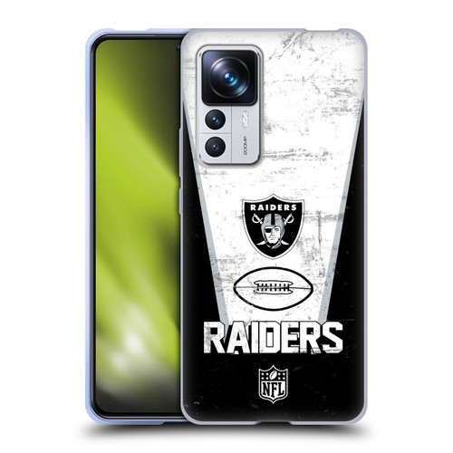 NFL Las Vegas Raiders Logo Art Banner 100th Soft Gel Case for Xiaomi 12T Pro