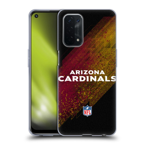 NFL Arizona Cardinals Logo Blur Soft Gel Case for OPPO A54 5G