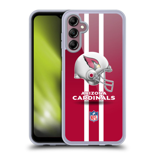 NFL Arizona Cardinals Logo Helmet Soft Gel Case for Samsung Galaxy A14 5G