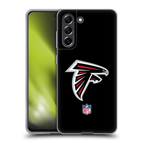 NFL Atlanta Falcons Logo Plain Soft Gel Case for Samsung Galaxy S21 FE 5G