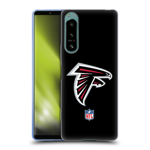 NFL Atlanta Falcons Logo Plain Soft Gel Case for Sony Xperia 5 IV