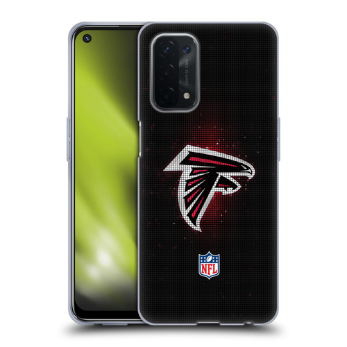 NFL Atlanta Falcons Artwork LED Soft Gel Case for OPPO A54 5G