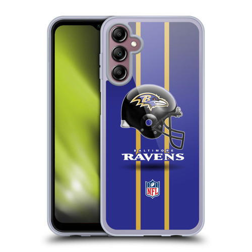 NFL Baltimore Ravens Logo Helmet Soft Gel Case for Samsung Galaxy A14 5G NFL Baltimore Ravens Logo Helmet Soft Gel Case for Samsung Galaxy A14 5G