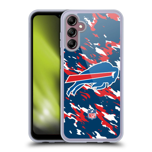 NFL Buffalo Bills Logo Camou Soft Gel Case for Samsung Galaxy A14 5G