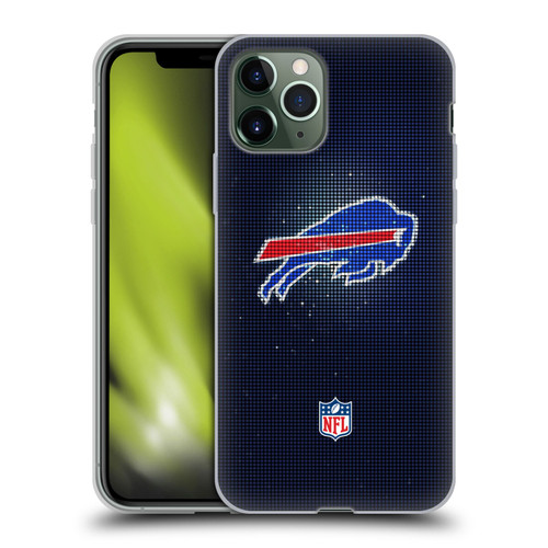 NFL Buffalo Bills Artwork LED Soft Gel Case for Apple iPhone 11 Pro