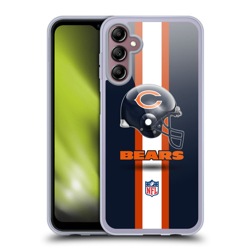 NFL Chicago Bears Logo Helmet Soft Gel Case for Samsung Galaxy A14 5G