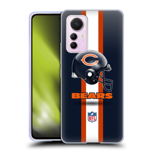 NFL Chicago Bears Logo Helmet Soft Gel Case for Xiaomi 12 Lite