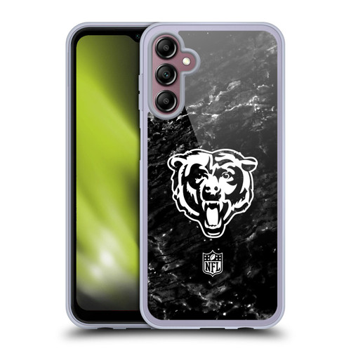 NFL Chicago Bears Artwork Marble Soft Gel Case for Samsung Galaxy A14 5G