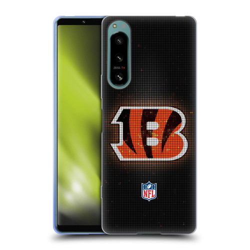 NFL Cincinnati Bengals Artwork LED Soft Gel Case for Sony Xperia 5 IV
