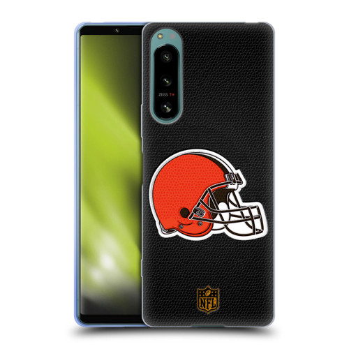 NFL Cleveland Browns Logo Football Soft Gel Case for Sony Xperia 5 IV