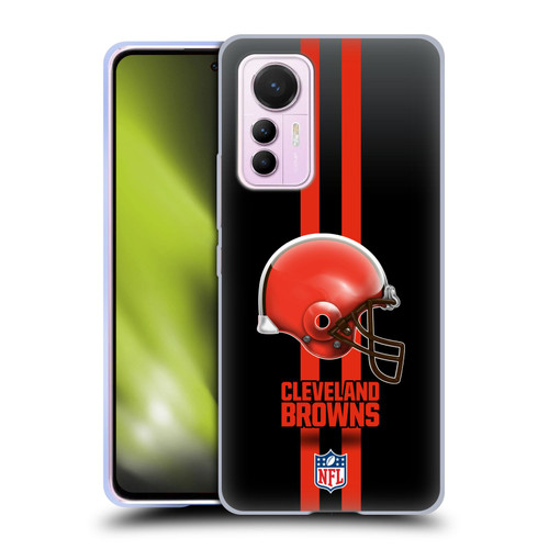 NFL Cleveland Browns Logo Helmet Soft Gel Case for Xiaomi 12 Lite