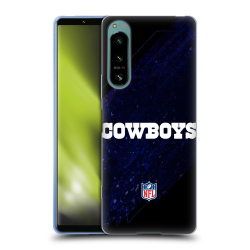 NFL Dallas Cowboys Logo Blur Soft Gel Case for Sony Xperia 5 IV