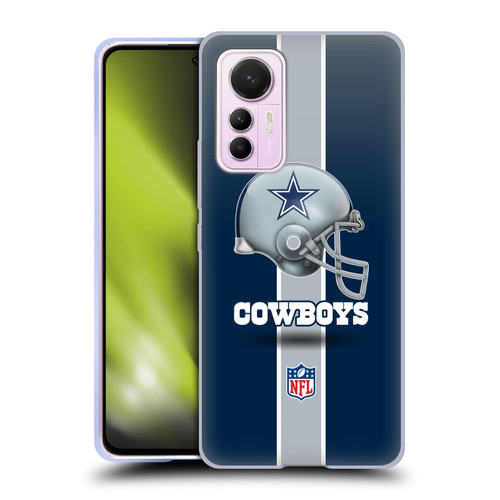 NFL Dallas Cowboys Logo Helmet Soft Gel Case for Xiaomi 12 Lite
