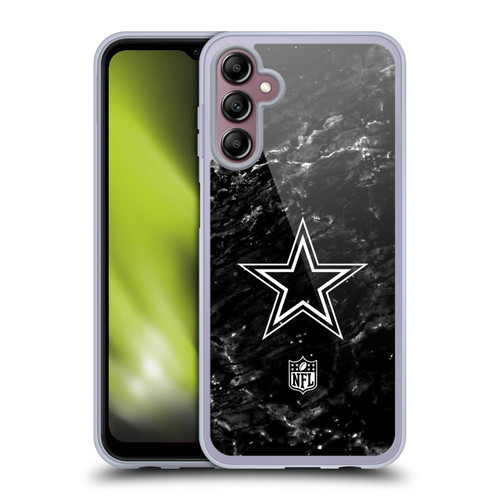 NFL Dallas Cowboys Artwork Marble Soft Gel Case for Samsung Galaxy A14 5G