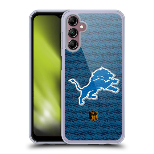 NFL Detroit Lions Logo Football Soft Gel Case for Samsung Galaxy A14 5G