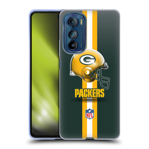 NFL Green Bay Packers Logo Helmet Soft Gel Case for Motorola Edge 30