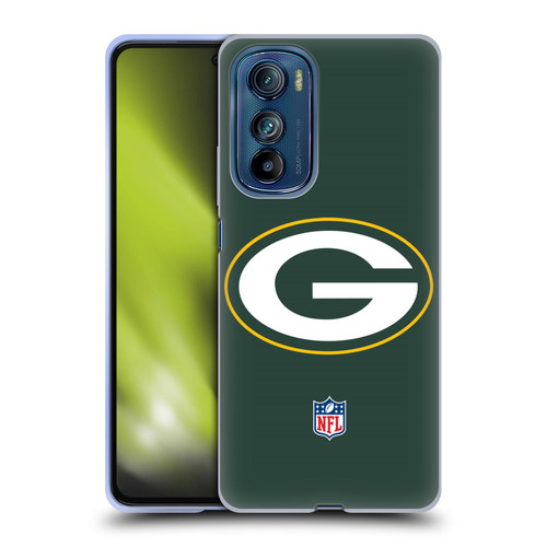 NFL Green Bay Packers Logo Plain Soft Gel Case for Motorola Edge 30