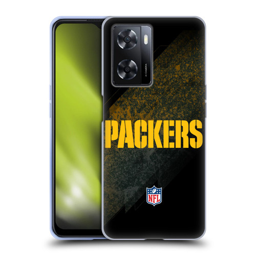 NFL Green Bay Packers Logo Blur Soft Gel Case for OPPO A57s